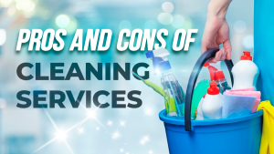 Pros and cons of cleaning services