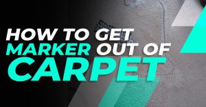 how to get marker out of carpet