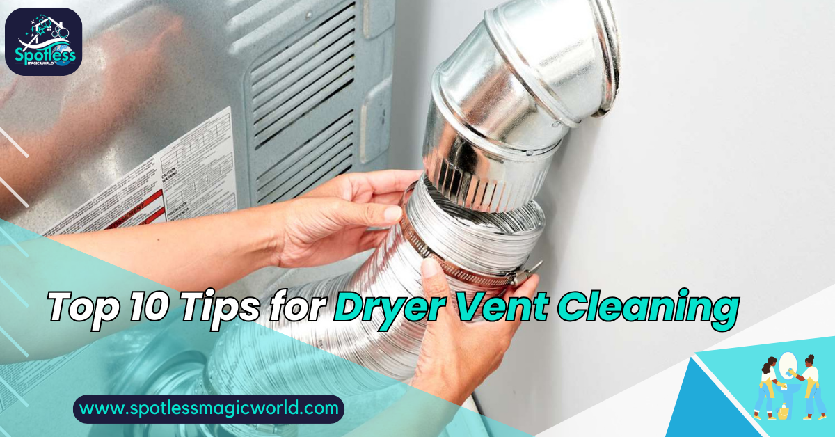 Top 10 Tips for Dryer Vent Cleaning Top 10 Tips for Dryer Vent Cleaning