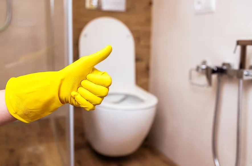professional bathroom cleaning