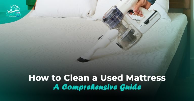 how to clean a used mattress